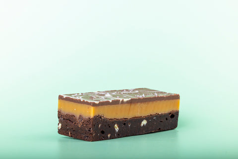 Salted Caramel Millionnaires Brownie