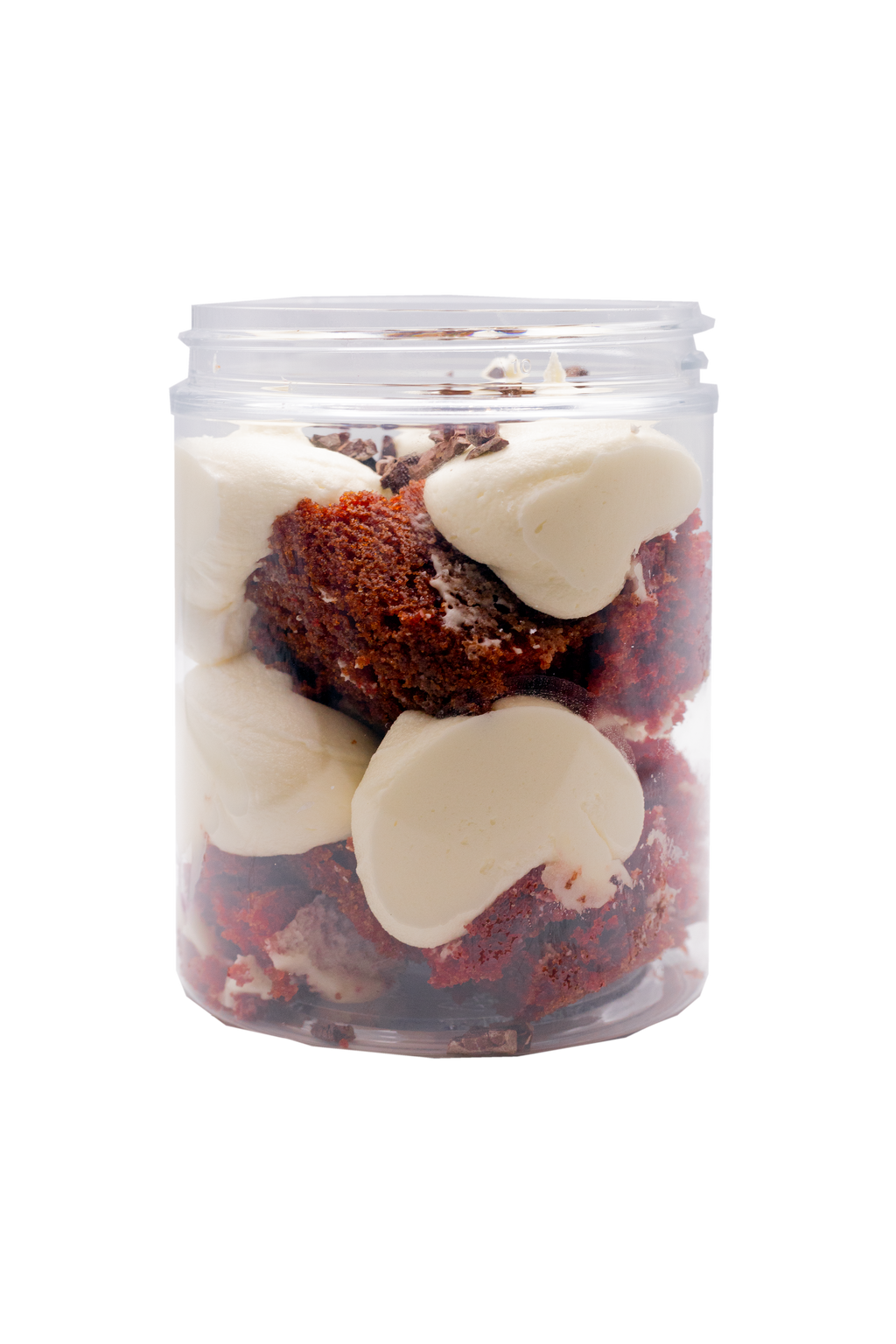 Red Velvet Cake Jar Rabbit Hole Cakes