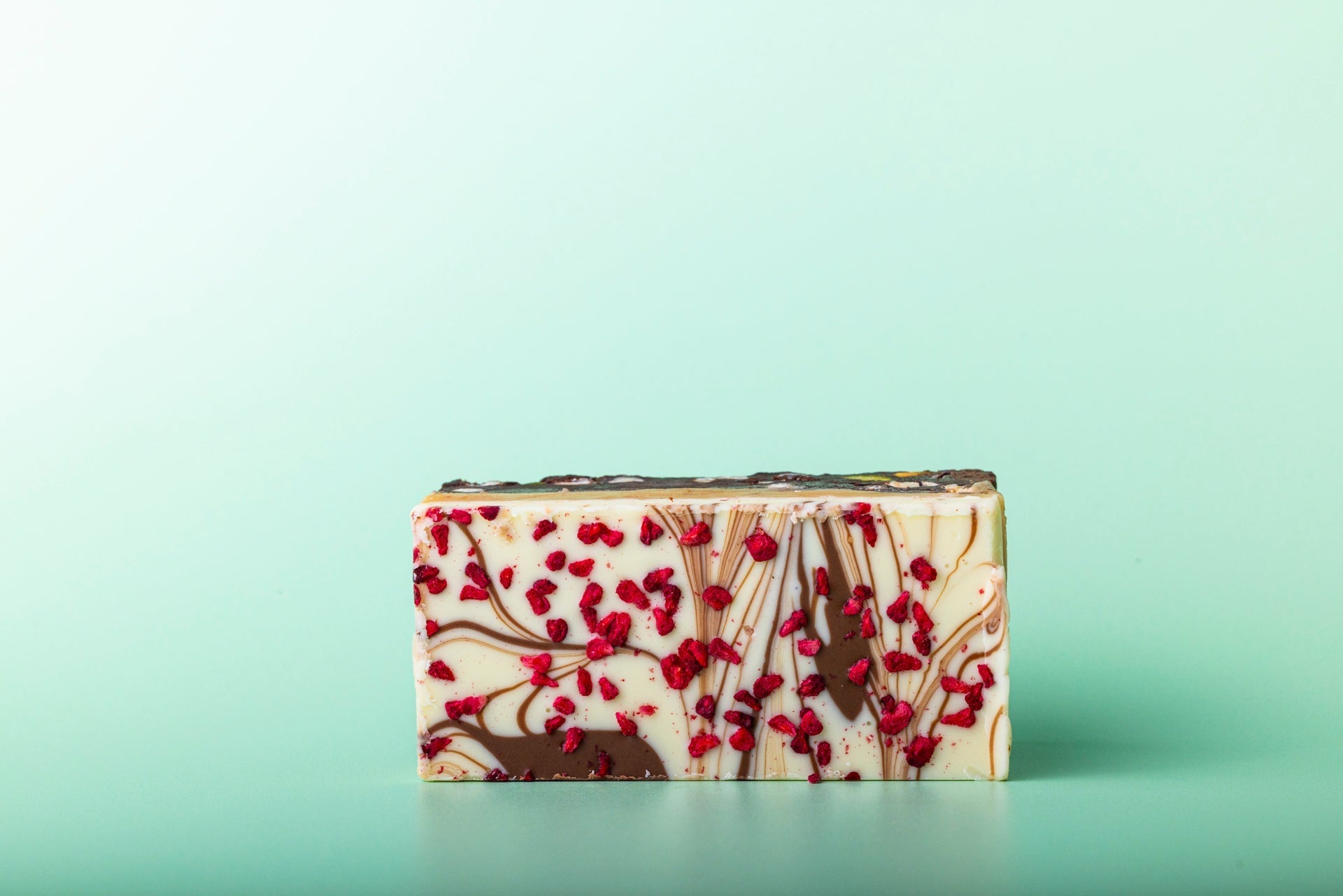 Raspberry White Chocolate & Pistachio Millionaire