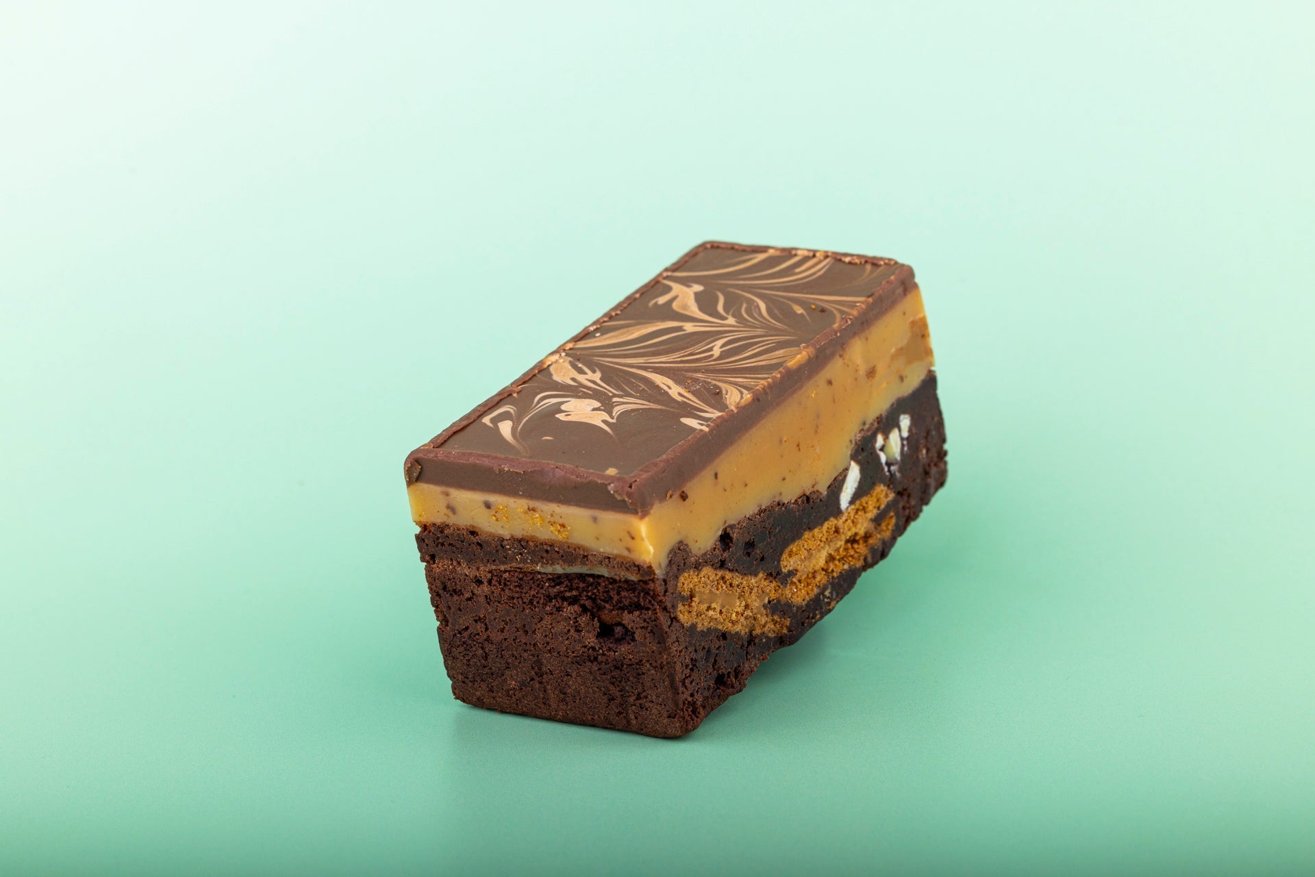 Biscoff Millionaire Brownie