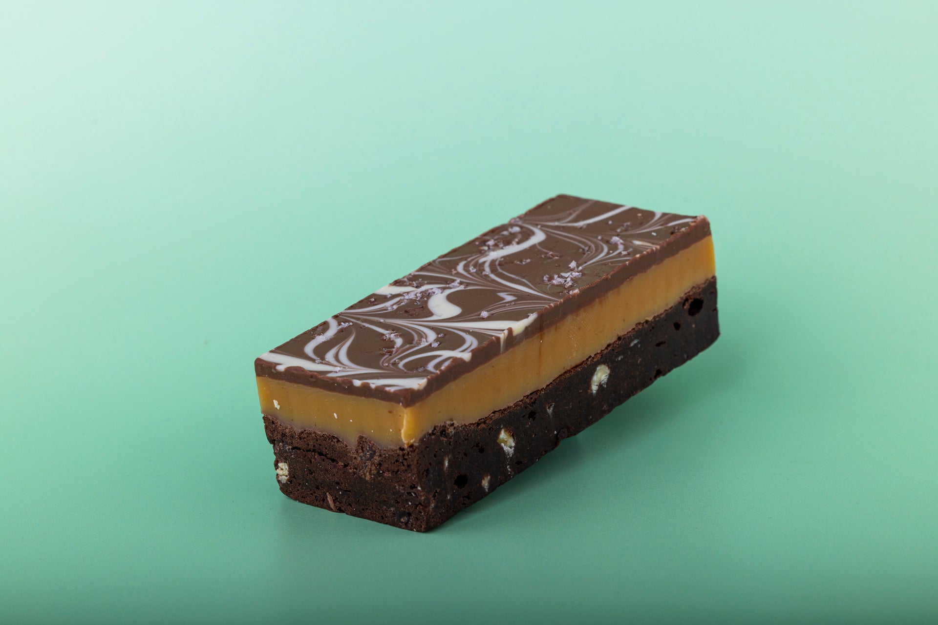 Salted Caramel Millionnaires Brownie