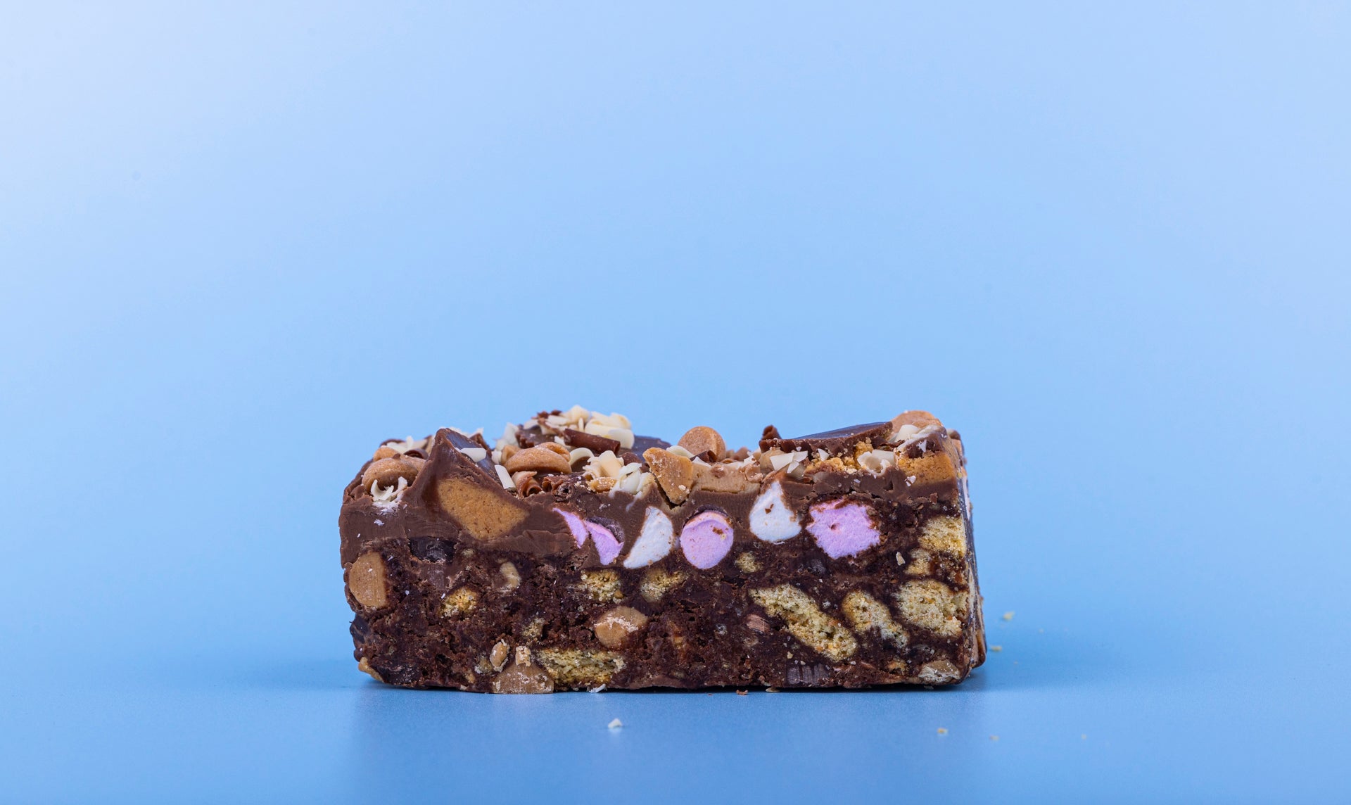 Reeces Pieces Rocky Road