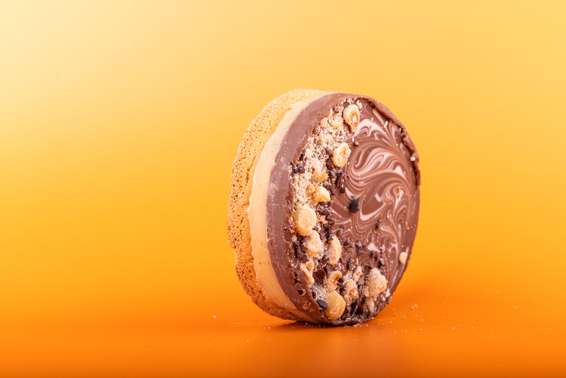 Hazelnut Millionaire Cookie