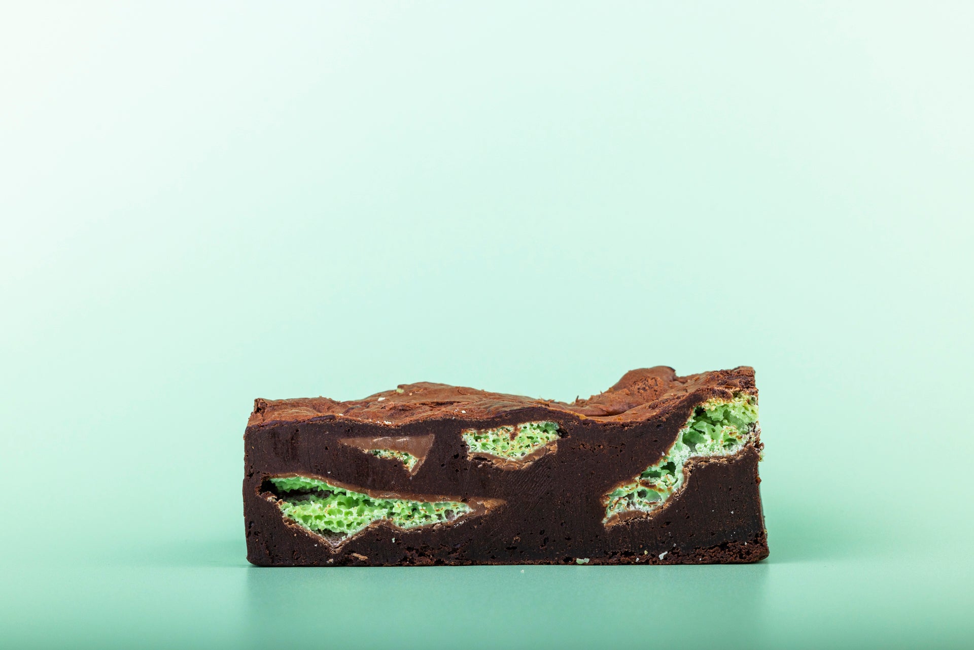 Mint Aero Slutty Brownie