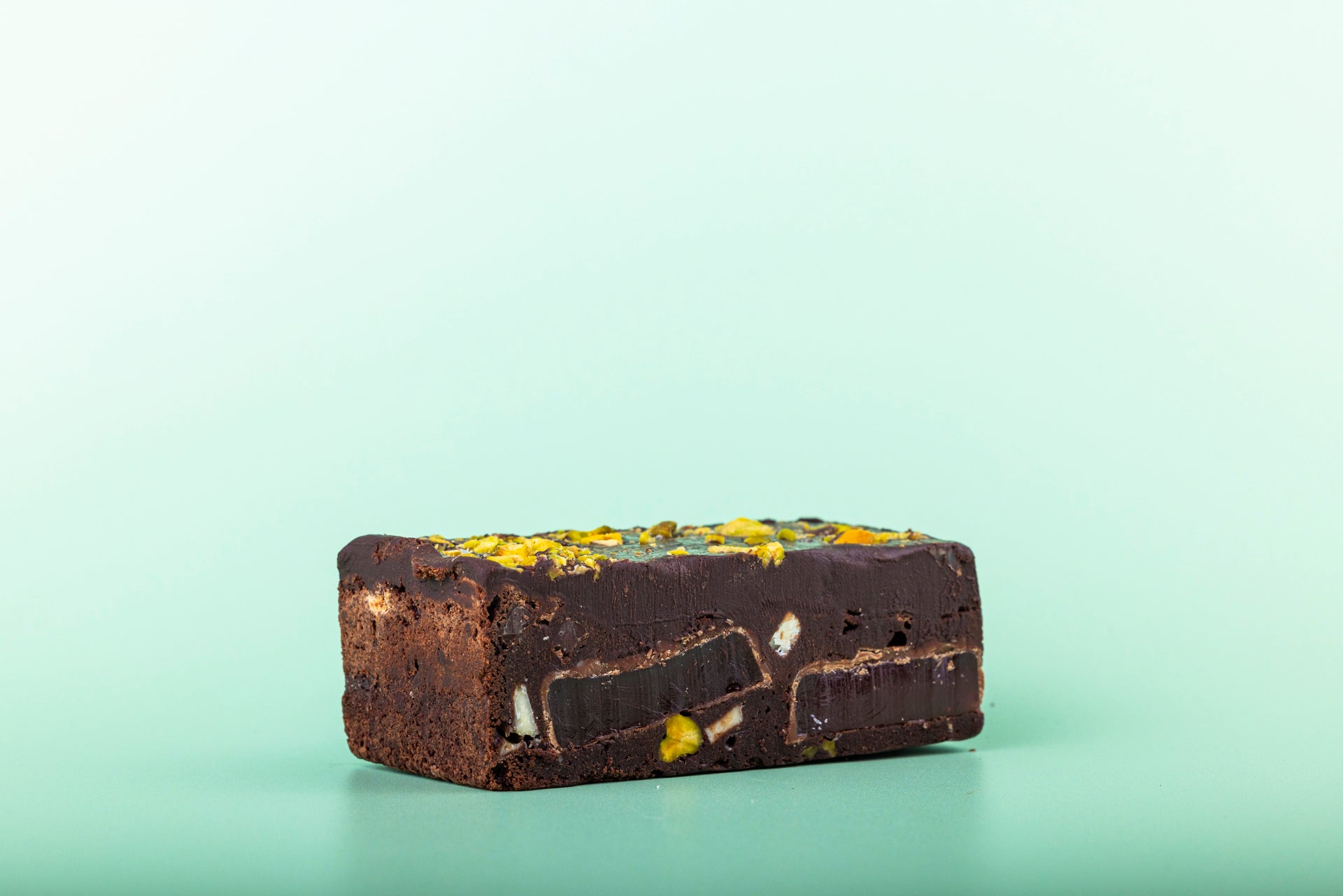 Gluten Free Turkish Delight & Pistachio Mighty Brownie