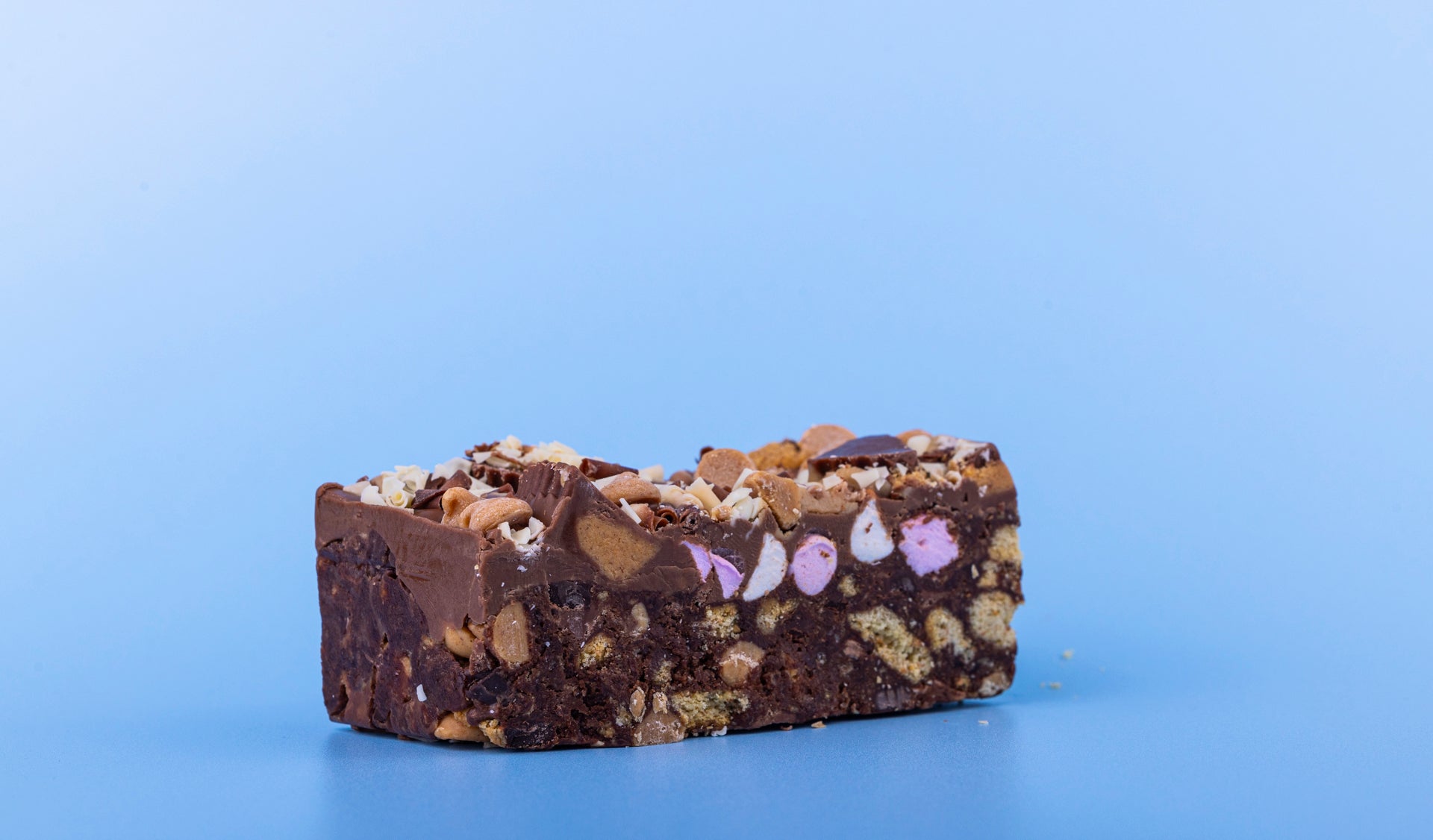 Reeces Pieces Rocky Road