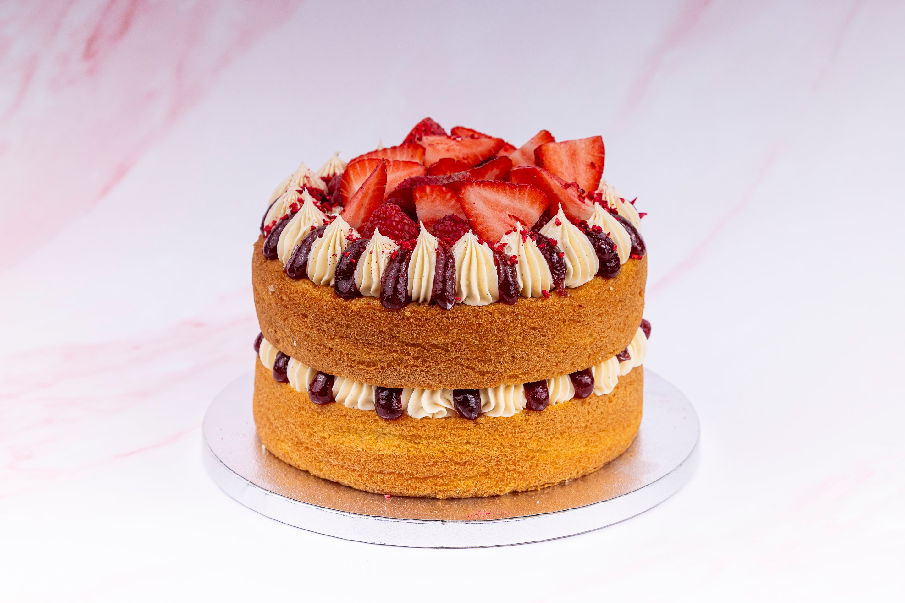 6 Inch Mother’s Day Berry Victoria Sponge