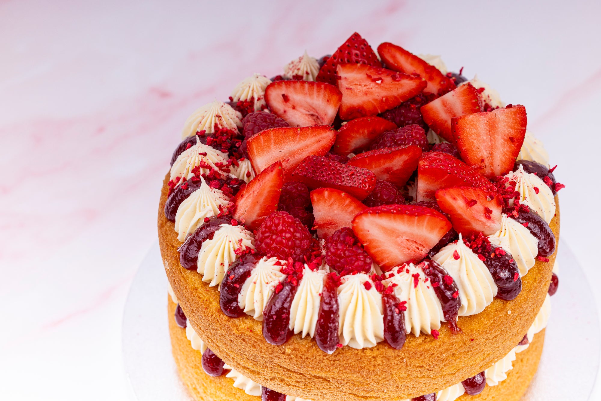 6 Inch Mother’s Day Berry Victoria Sponge