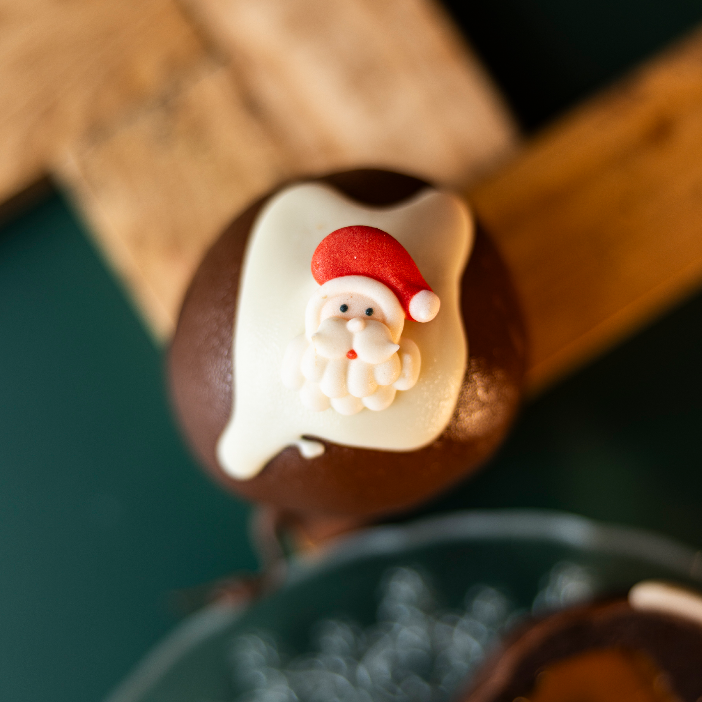 Christmas Festive Chocolate Brownie Baubles