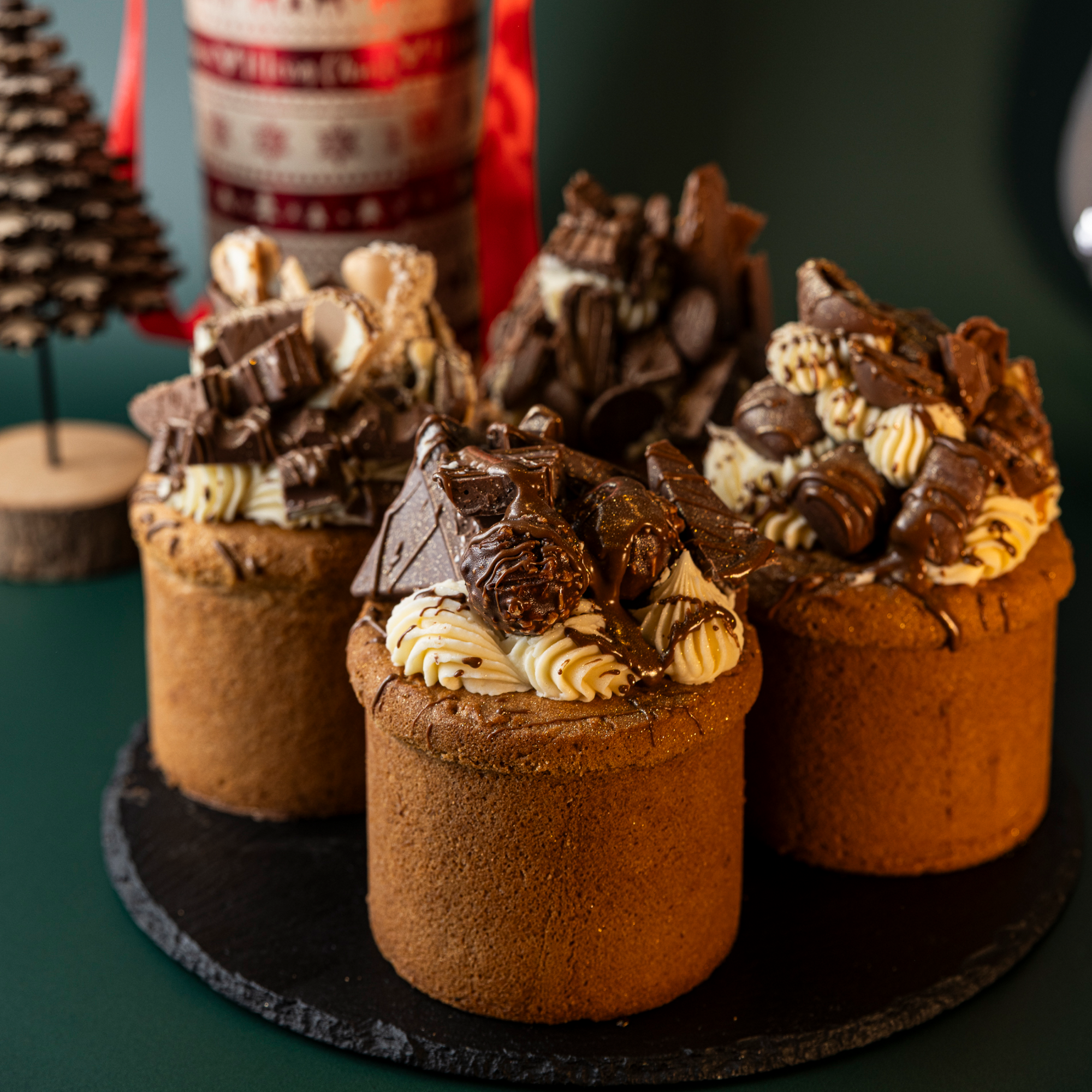 Mini Festive Cookie Pies