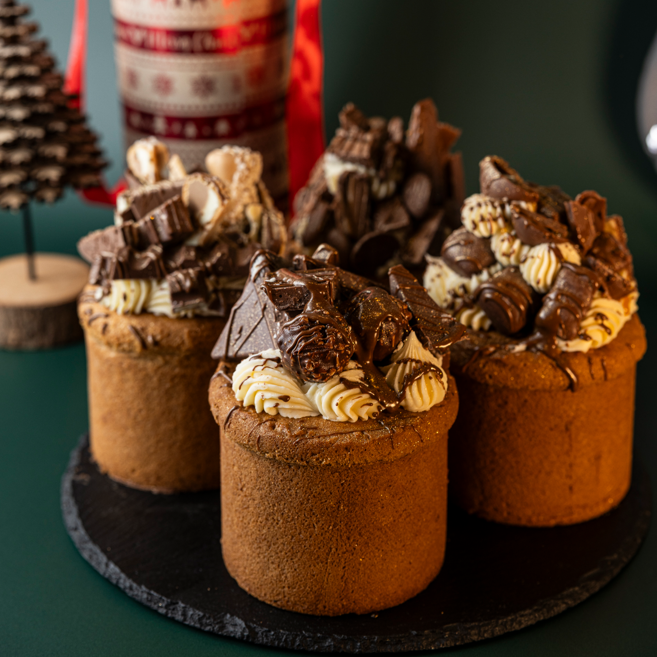 Mini Festive Cookie Pies