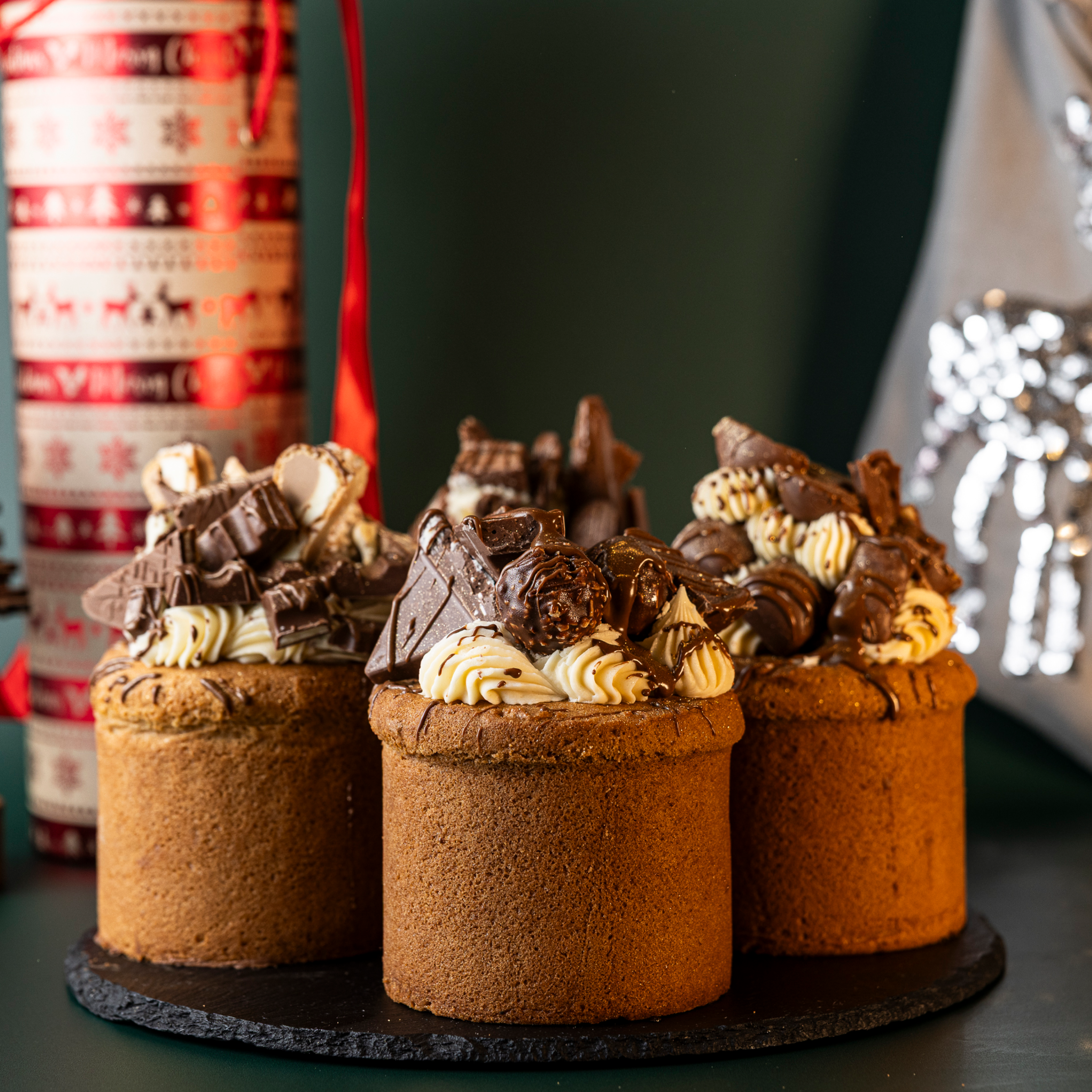 Mini Festive Cookie Pies