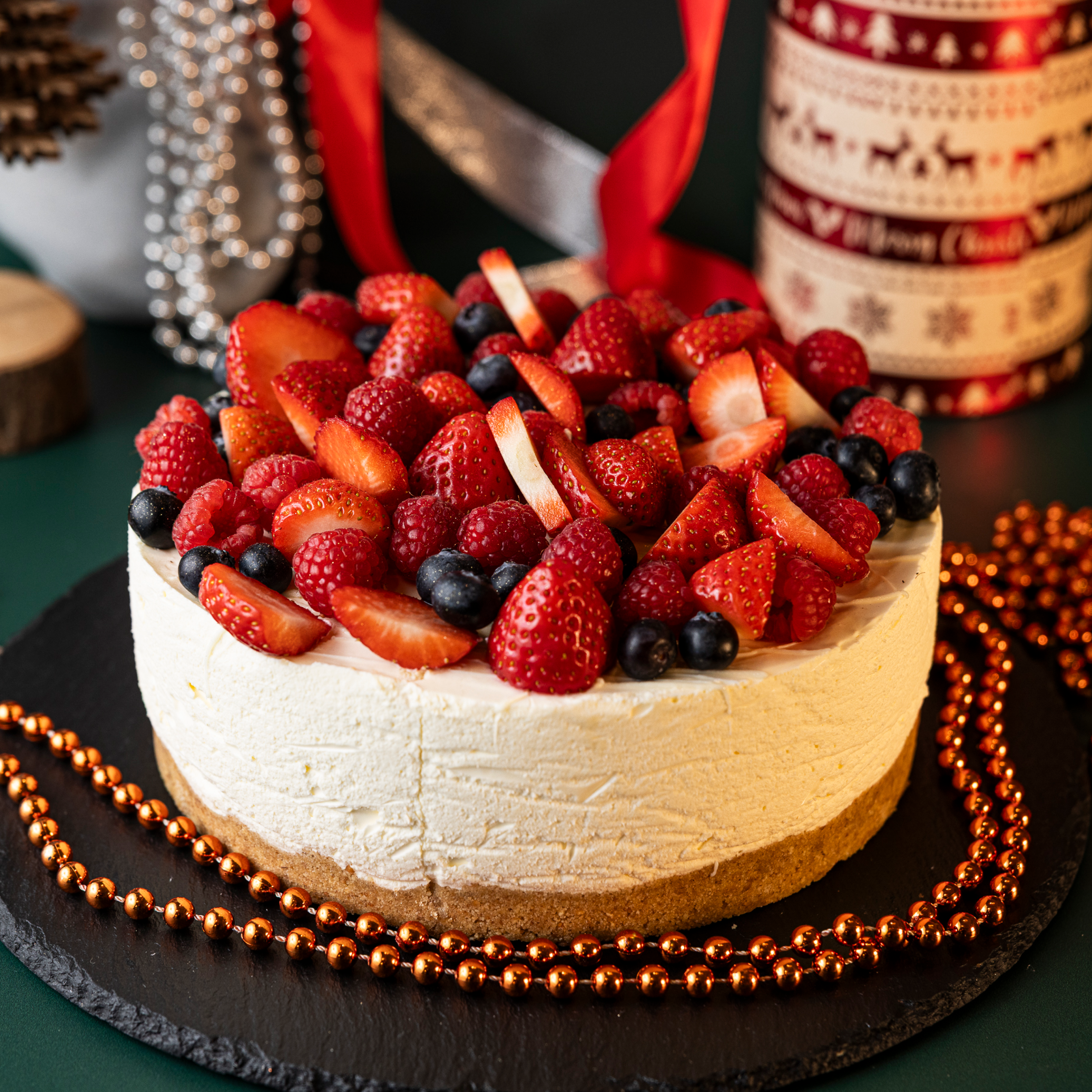 Festive Cheesecakes