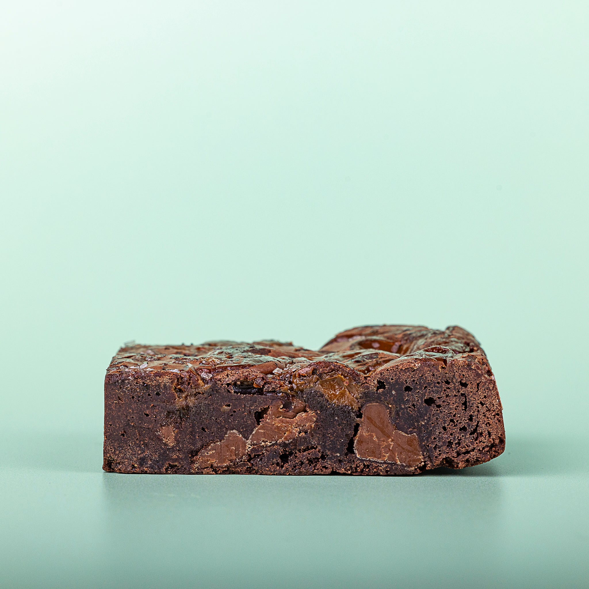 Gluten Free Salted Caramel Brownie