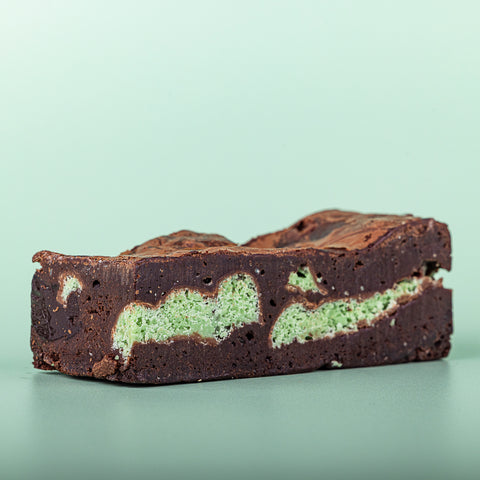 Mint Aero Slutty Brownie