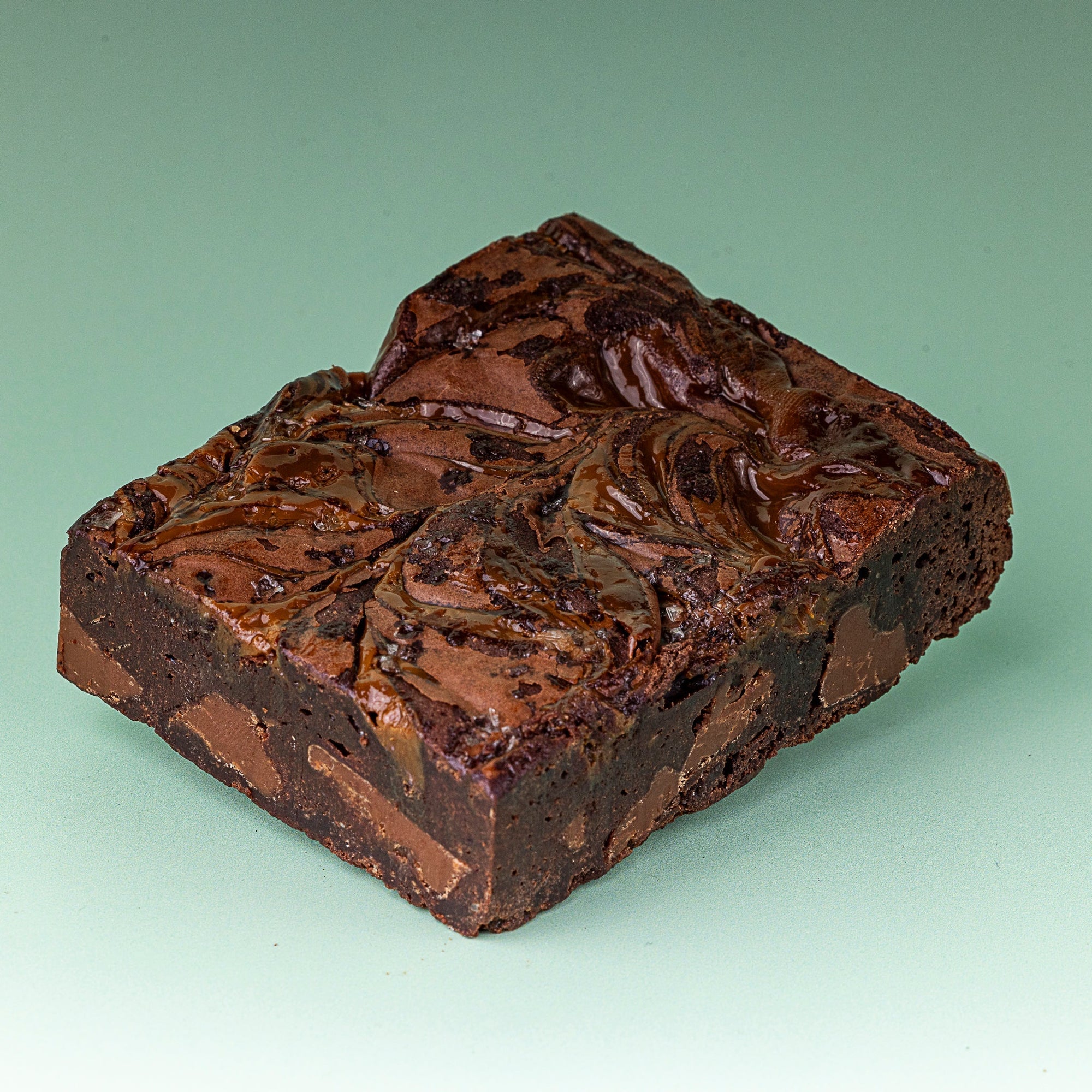 Gluten Free Salted Caramel Brownie