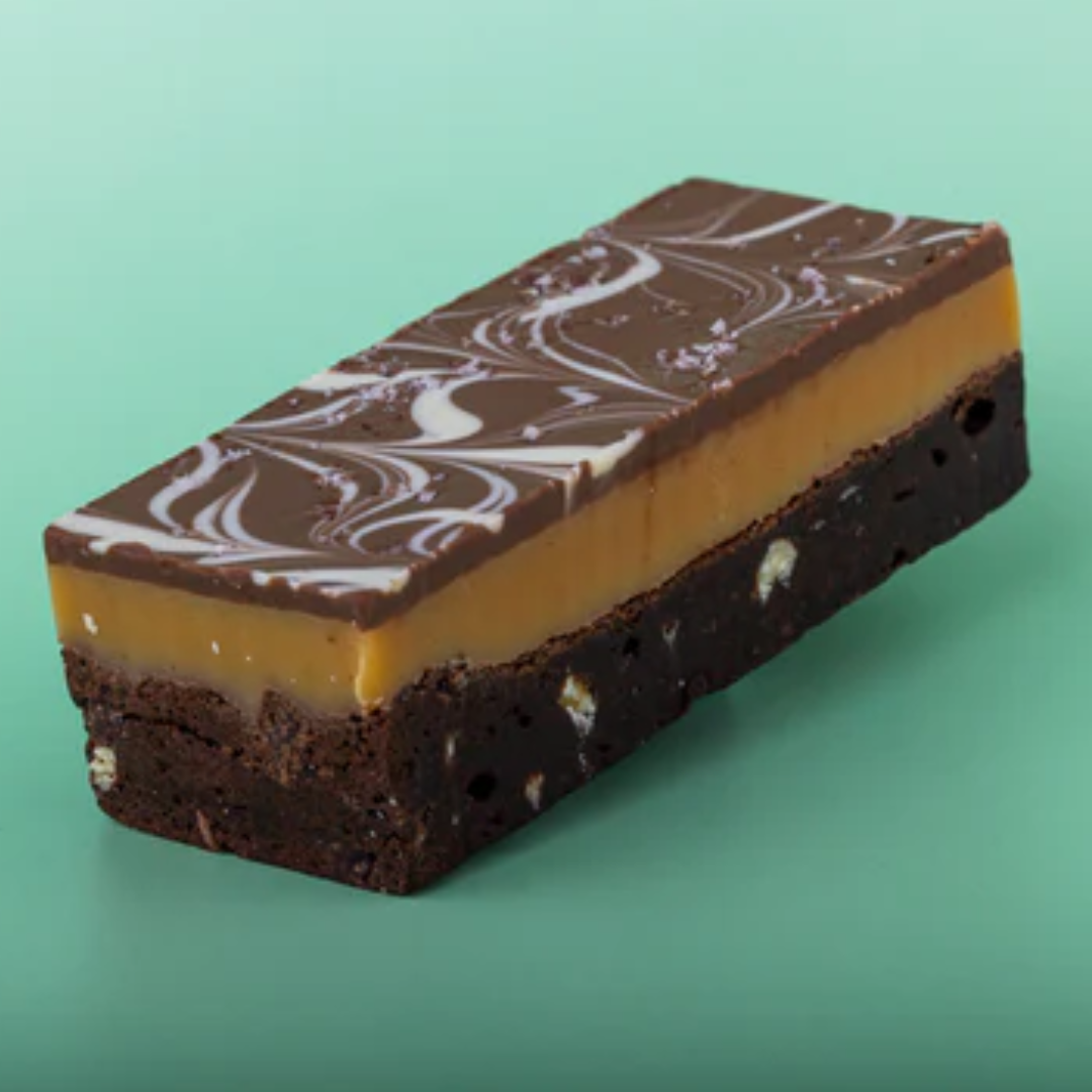 Salted Caramel Millionnaires Brownie
