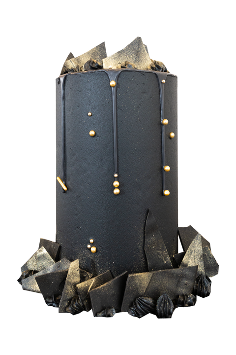 Custom Black Cake