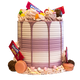 Custom Maoam Cake