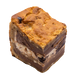 Chocolate Brownie & Cookie Dough Cookie Pie